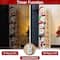 Glitzhome® 41.75" Lighted Wooden Christmas Stack Snowman Porch Decor with Timer